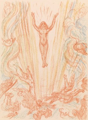 The Ascension by James Ensor Oil Painting