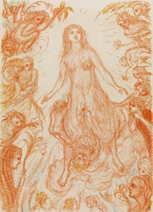 The Assumption of Mary by James Ensor Oil Painting