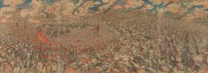 The Cuirassiers at Waterloo by James Ensor Oil Painting