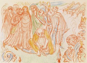 The Kiss of Judas by James Ensor Oil Painting