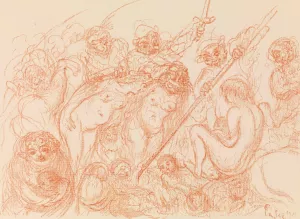 The Massacre of the Innocents by James Ensor Oil Painting