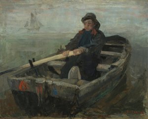 The Rower by James Ensor Oil Painting