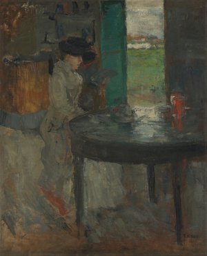 The Wait by James Ensor Oil Painting