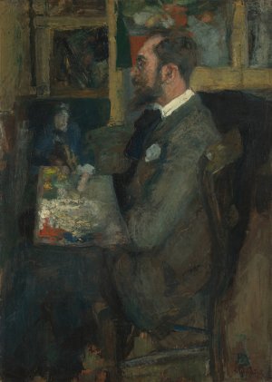 Theo Hannon by James Ensor Oil Painting