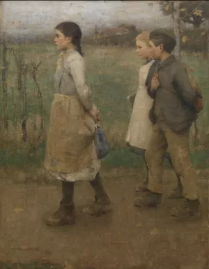 Schoolmates by James Guthrie Oil Painting