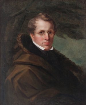 John Davies Jones by James H. Beard Oil Painting