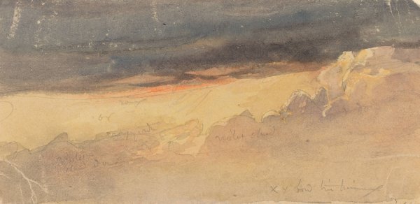Clouds at Dawn by James Hamilton Shegogue - Hand-Painted Oil Painting Reproduction