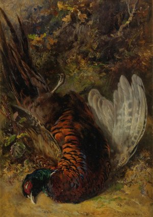 A Painting Of Game by James Hardy Jr. Oil Painting