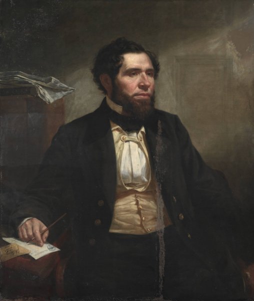 Frederic W. Lincoln, Jr.  by James Harvey Young - Hand-Painted Oil Painting Reproduction