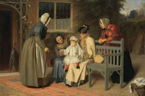 The Center of Attraction by James Hayllar Oil Painting