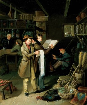 The Long Bill by James Henry Beard Oil Painting