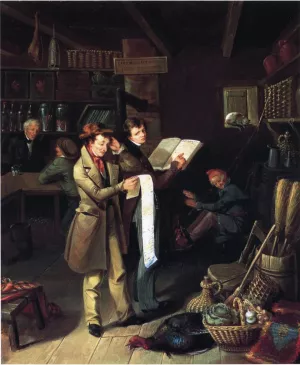 The Long Bill by James Henry Beard Oil Painting