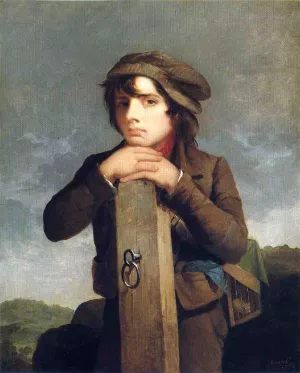 The Young Itinerant by James Henry Beard - Oil Painting Reproduction