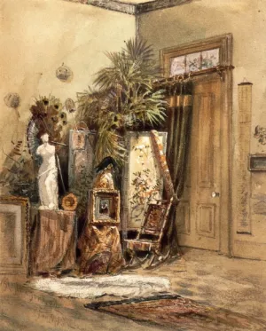 Atlanta Studio painting by James Henry Moser