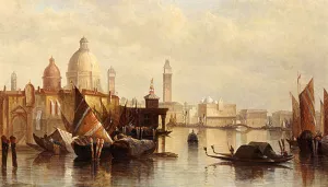 A View Of Venice Oil painting by James Holland