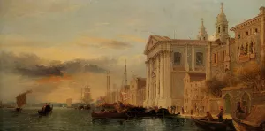 The Church of Santa Maria del Rosario The Gesuati Venice painting by James Holland