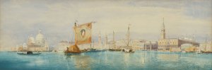The Saint Mark's Basin, Venice by James Holland Oil Painting