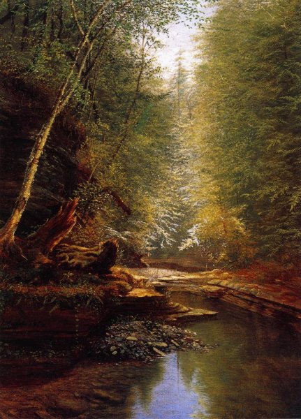 Main Product Photo of Watkins Glenn Painting by James Hope