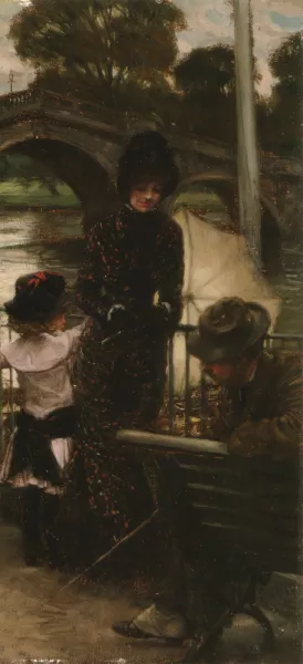 A Declaration of Love by James Tissot - Oil Painting Reproduction