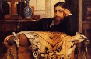Algeron Moses Marsden by James Tissot - Oil Painting Reproduction
