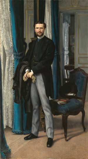 Edgar-Aime Seilliere by James Tissot Oil Painting