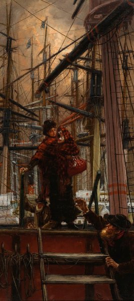 Emigrants by James Tissot Oil Painting