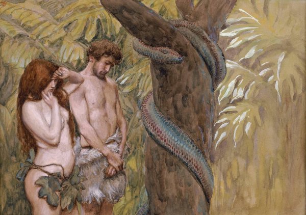 Main Product Photo of God's Curse  Painting by James Tissot