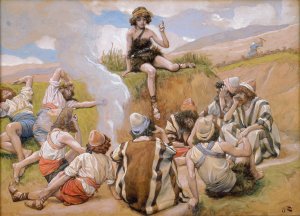 Joseph Reveals His Dream to His Brethren by James Tissot Oil Painting