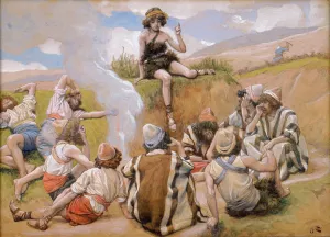 Joseph Reveals His Dream to His Brethren by James Tissot Oil Painting