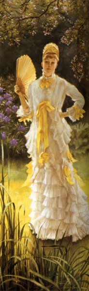 Main Product Photo of July Painting by James Tissot