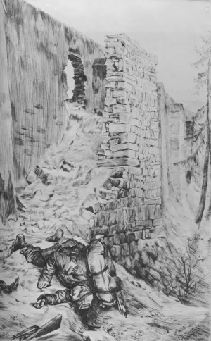 Le premier homme tue que j'ai vu (Souvenir du siege de Paris) painting by James Tissot