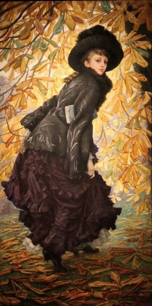 October by James Tissot Oil Painting