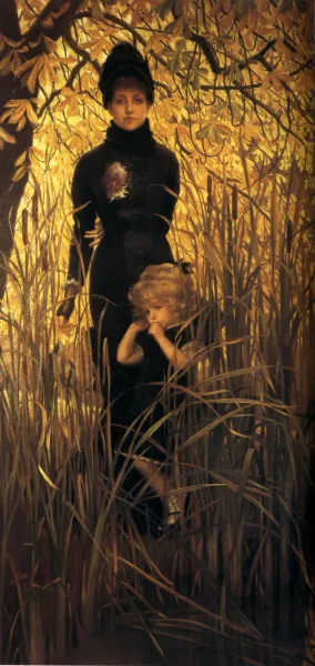 Orphan by James Tissot Oil Painting