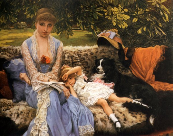 Main Product Photo of Quiet Painting by James Tissot