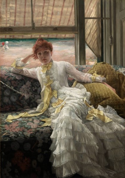 Main Product Photo of Seaside  Painting by James Tissot