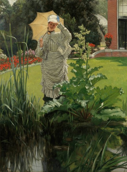 Main Product Photo of Spring Morning  Painting by James Tissot