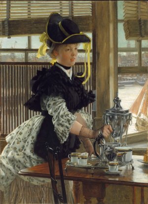 Tea by James Tissot Oil Painting