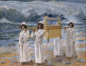 The Ark Passes Over the Jordan by James Tissot Oil Painting