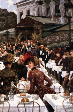 The Artist's Ladies Oil painting by James Tissot