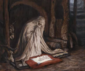 The Birth of Our Lord Jesus Christ by James Tissot Oil Painting