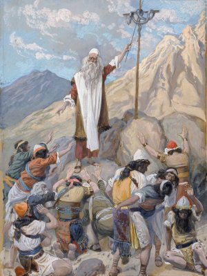 The Brazen Serpent by James Tissot Oil Painting