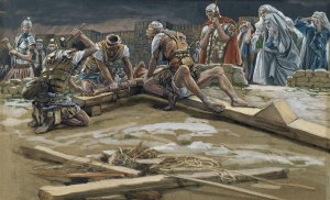 The First Nail by James Tissot Oil Painting