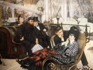The Last Evening Oil painting by James Tissot