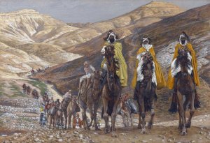 The Magi Journeying by James Tissot Oil Painting