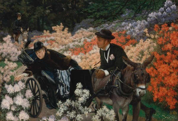Main Product Photo of The Morning Ride Painting by James Tissot