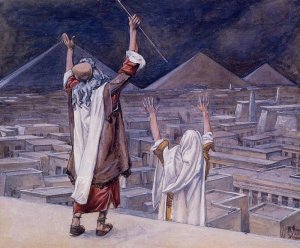 The Plague of Locusts Oil painting by James Tissot