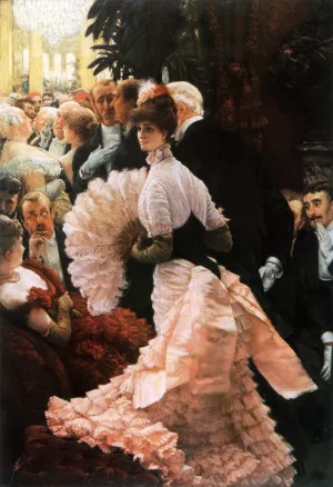 The Political Lady by James Tissot - Oil Painting Reproduction