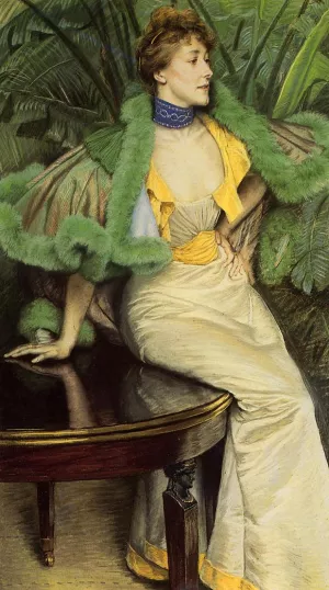 The Princess of Broglie painting by James Tissot