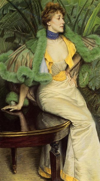 The Princess of Broglie by James Tissot - Hand-Painted Oil Painting Reproduction
