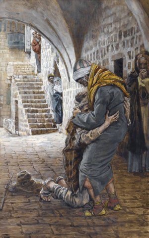 The Return of the Prodigal Son by James Tissot Oil Painting